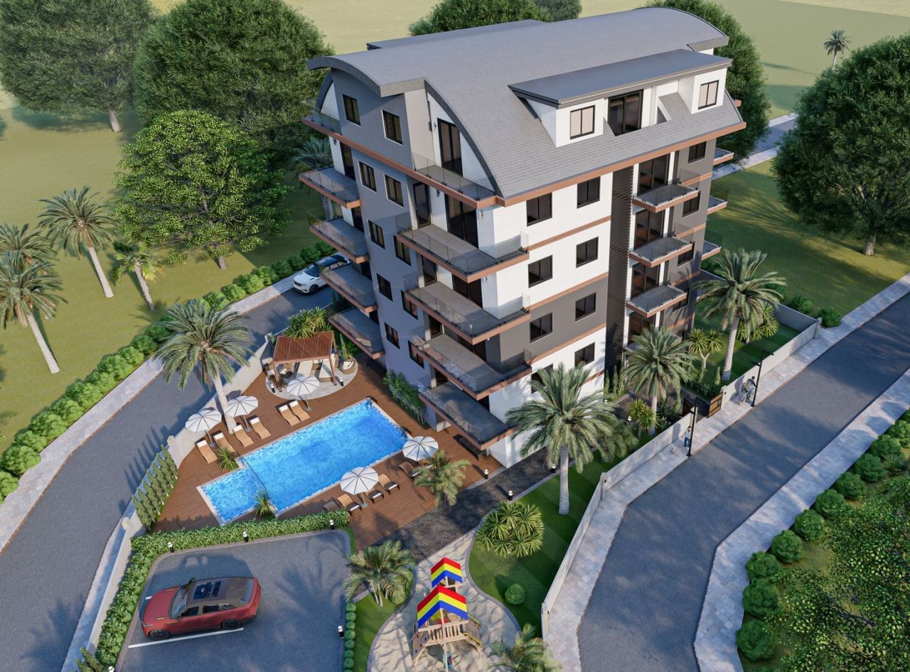 Piso en Alanya, Turquia, 55 m² - imagen 1