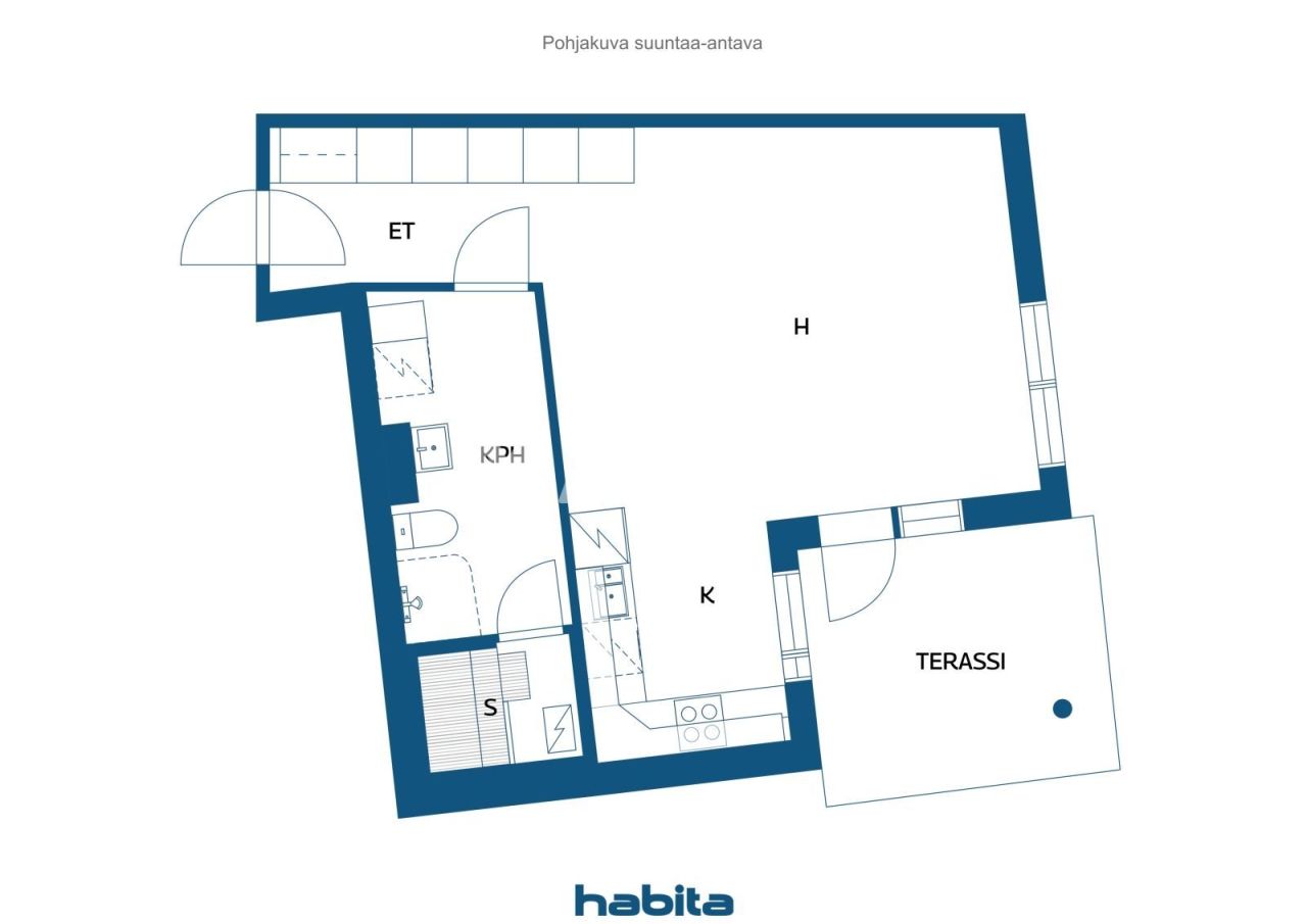 Apartment in Tusula, Finnland, 41.5 m² - Foto 2