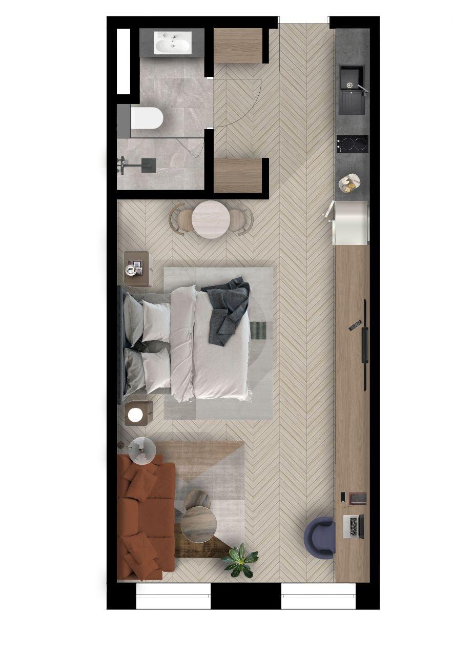 Hotel, albergo Buharest, Romania, 26 m² - foto 6