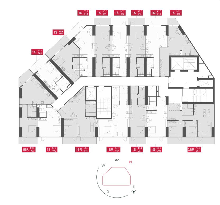 Hotel in Batumi, Georgia, 28 m² - picture 8