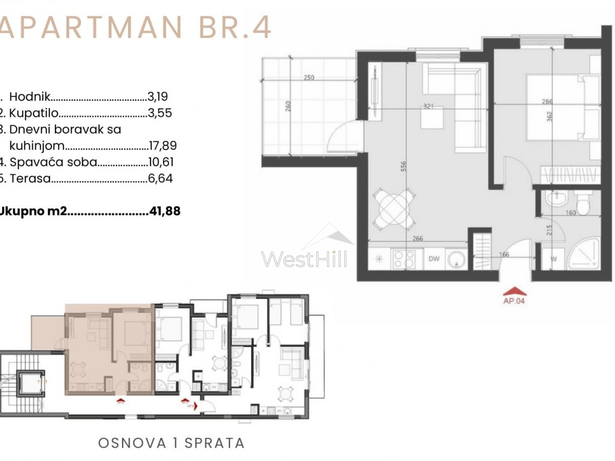 Apartment in Becici, Montenegro, 35 m² - Foto 6