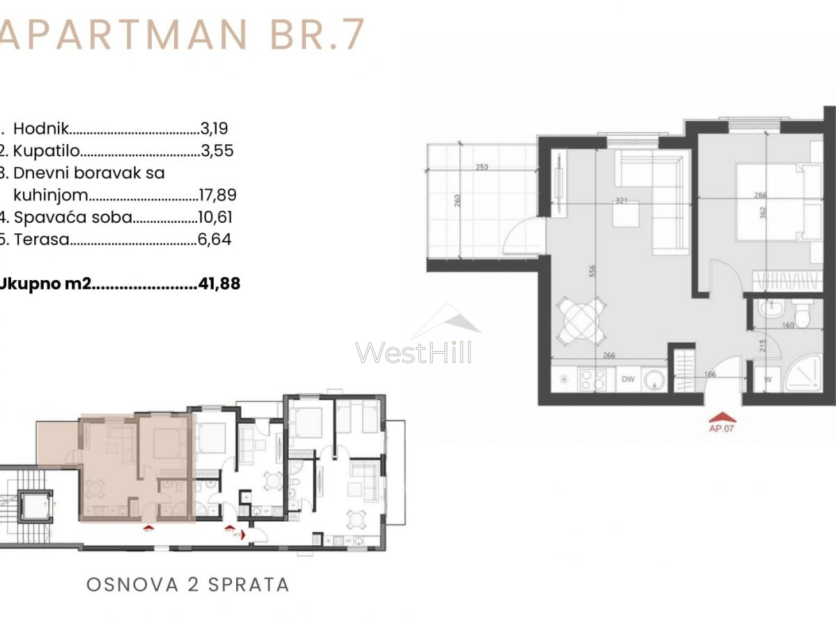 Apartment in Becici, Montenegro, 35 m² - Foto 9