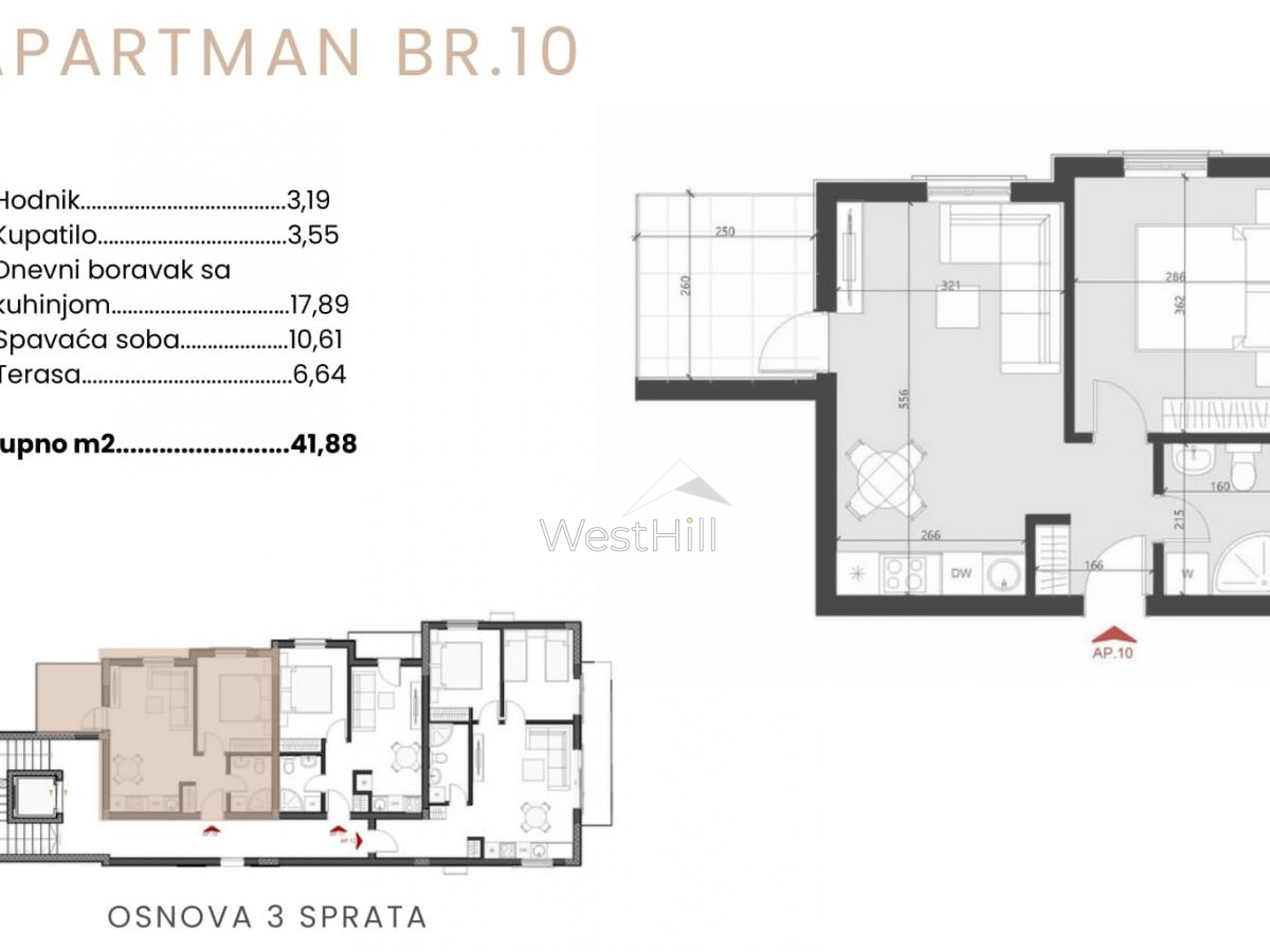 Apartment in Becici, Montenegro, 35 m² - Foto 12