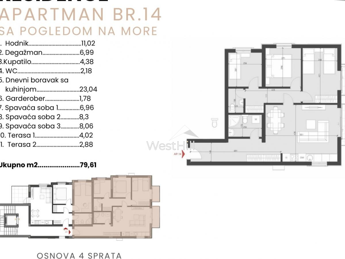 Apartment in Becici, Montenegro, 35 m² - Foto 16