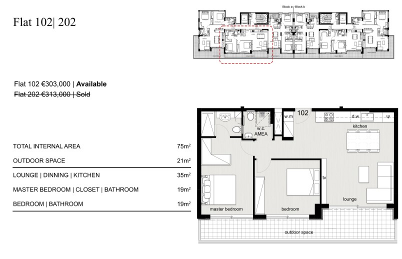 Apartamento en Limasol, Chipre, 97 m² - imagen 7