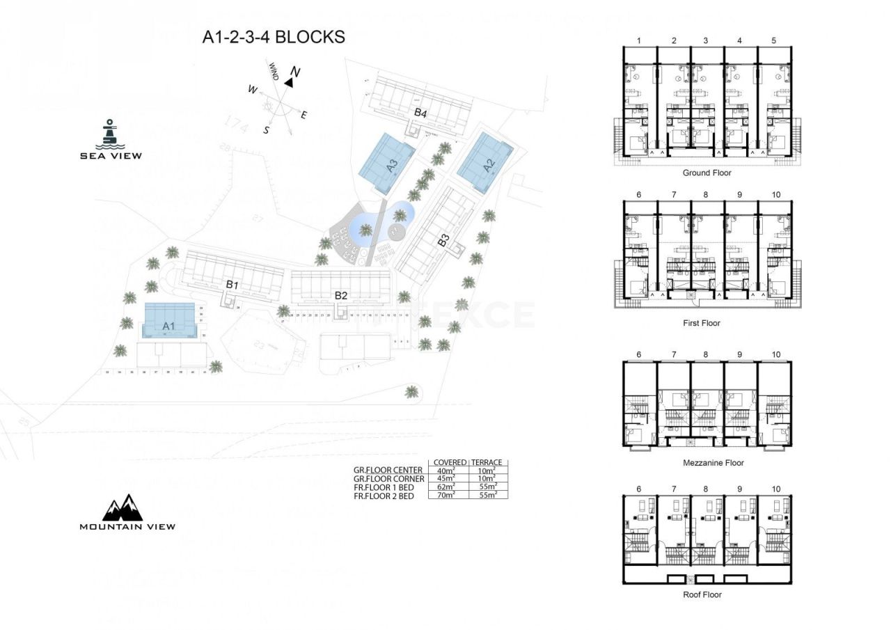 Appartement à Kyrenia, Chypre, 50 m² - image 19