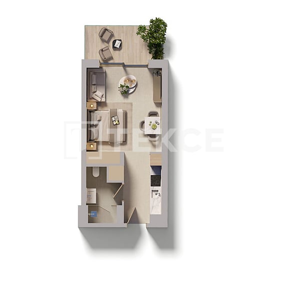 Apartment in Dubai, VAE, 122 m² - Foto 19