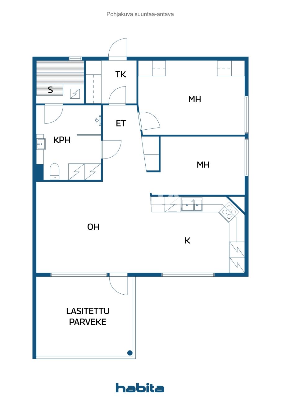 Wohnung in Vantaa, Finnland, 67 m² - Foto 2