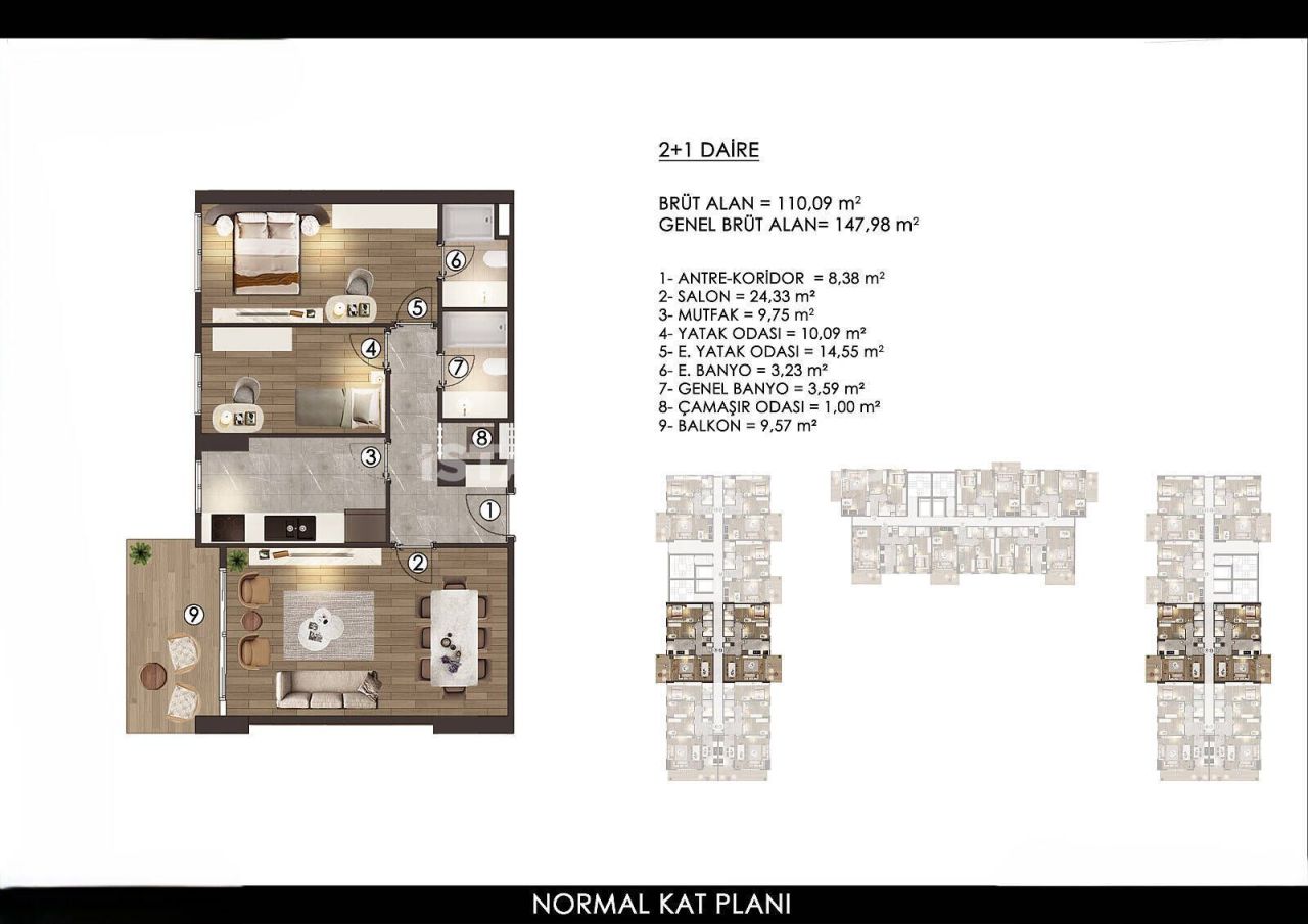 Apartment in Basaksehir, Turkey, 174 m² - picture 17