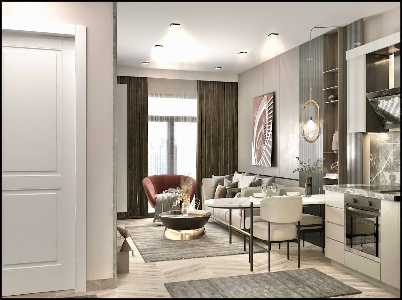 Wohnung in Mersin, Türkei, 56 m² - Foto 3