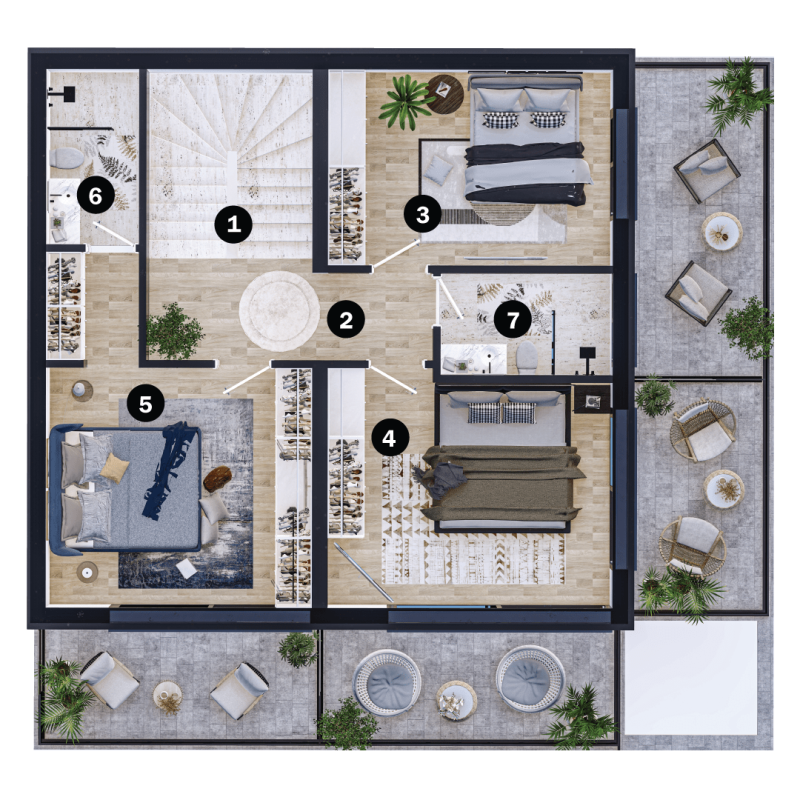 Villa à Umag, Croatie, 192 m² - image 5