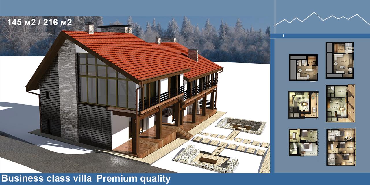 House in Bakuriani, Georgia, 363 m² - picture 1