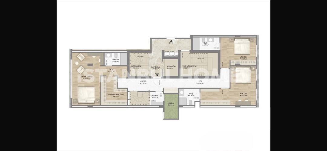 Apartment in Istanbul, Turkey, 235 m² - picture 5