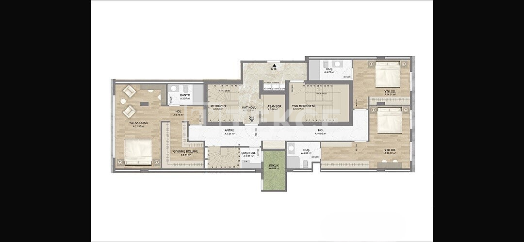 Apartment in Istanbul, Türkei, 235 m² - Foto 5
