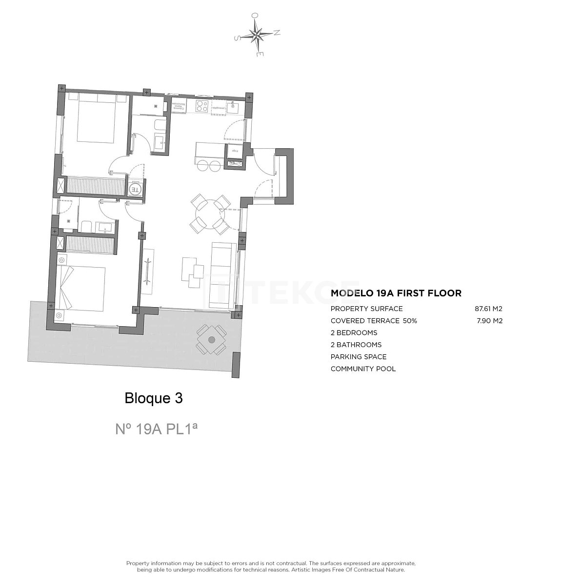 Apartment in Los Alcázares, Spanien, 95 m² - Foto 10