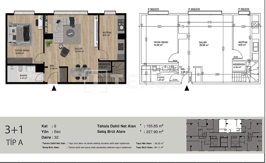 Appartement à Ataşehir, Turquie, 348 m² - image 14