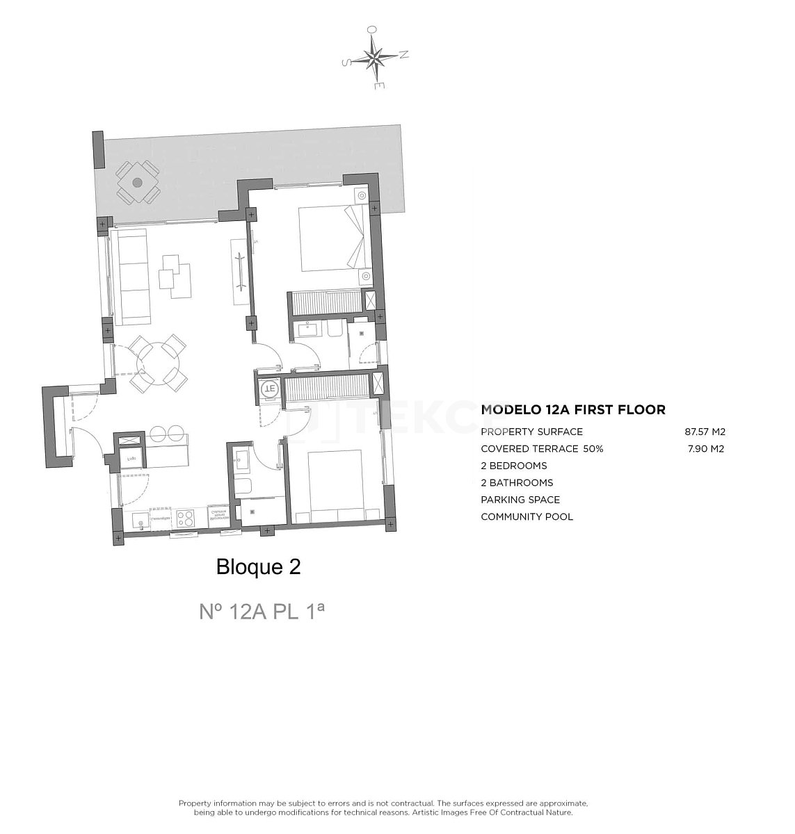Appartement à Los Alcázares, Espagne, 117 m² - image 14