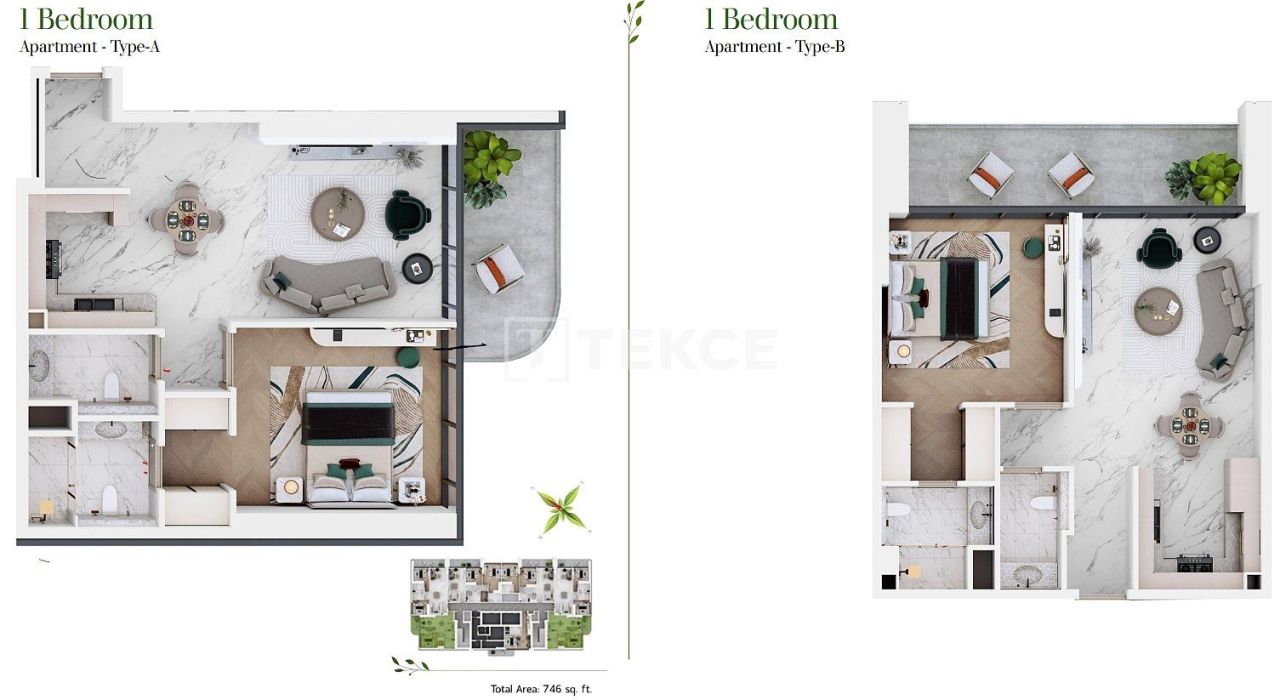 Appartement à Dubaï, EAU, 49 m² - image 18