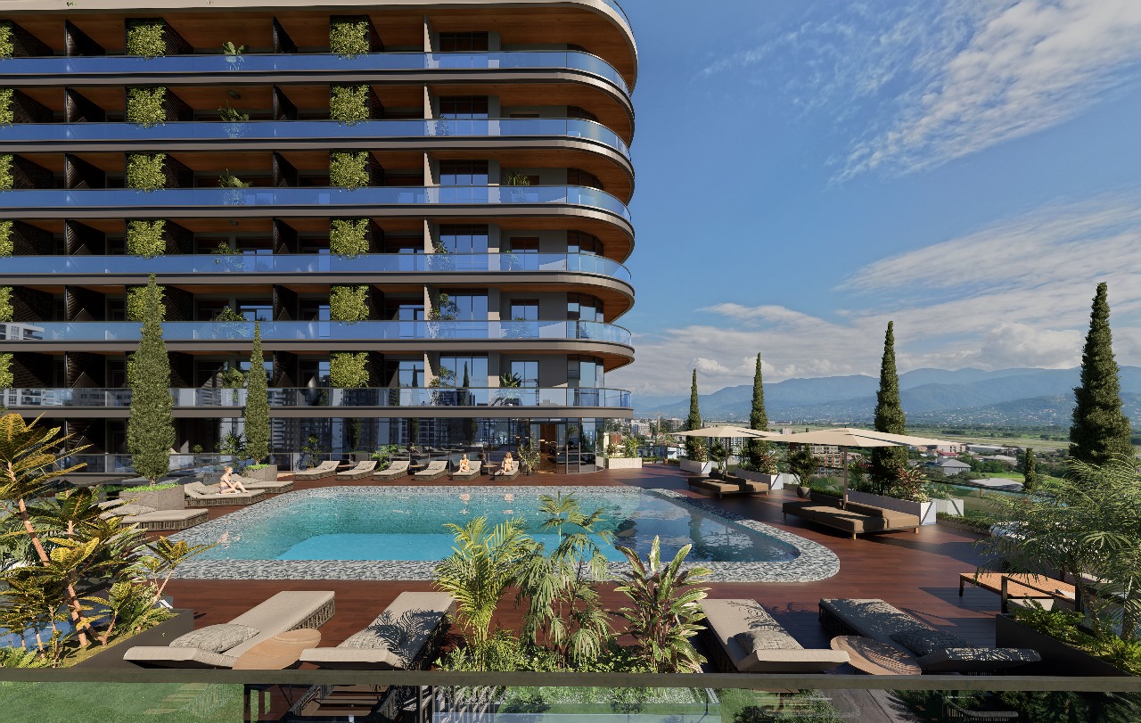 Wohnung in Batumi, Georgien, 33.4 m² - Foto 1