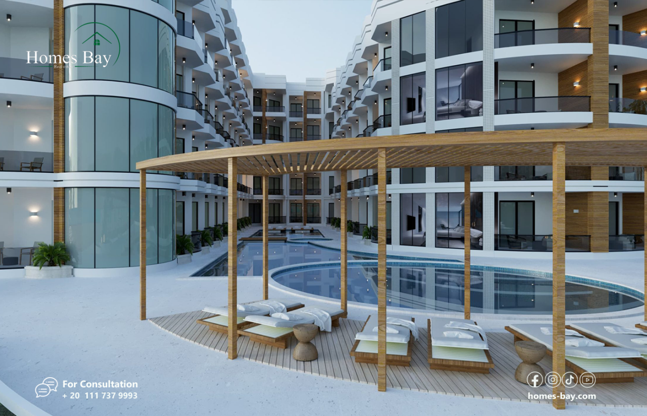 Apartment in Hurghada, Egypt, 44 m² - picture 1