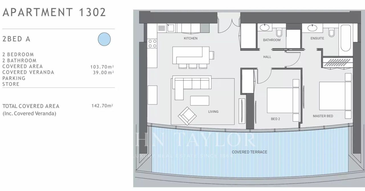 Piso en Limasol, Chipre, 103 m² - imagen 16