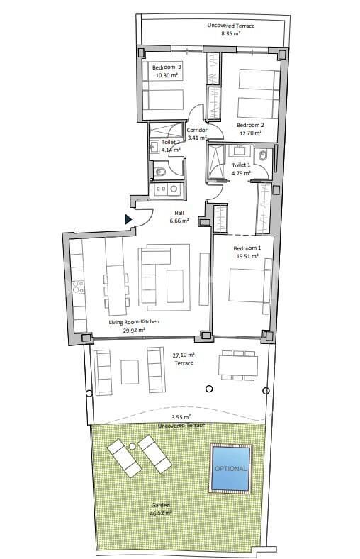 Appartamenti a Fuengirola, Spagna, 86 m² - foto 15