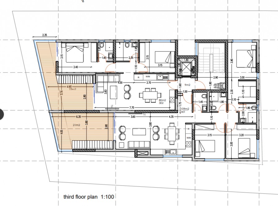 Penthouse in Larnaca, Cyprus, 202 m² - picture 4