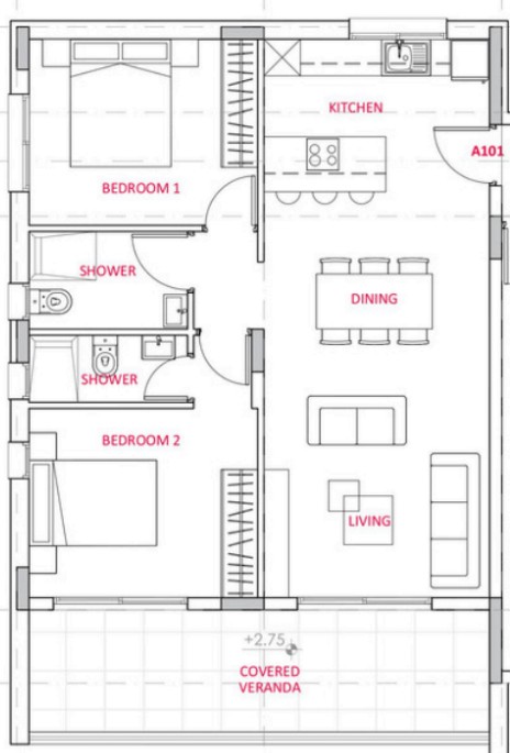 Apartamento en Pafos, Chipre, 95 m² - imagen 9