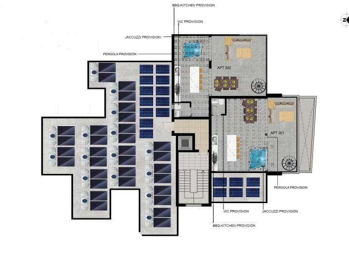 Penthouse in Limassol, Zypern, 110 m² - Foto 14