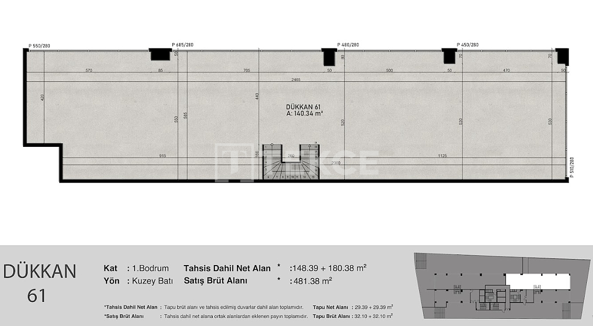 Ufficio ad Ataşehir, Turchia, 57 m² - foto 7