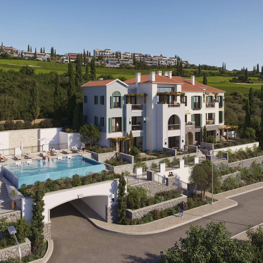 Apartment in Halbinsel Luštica, Montenegro, 131 m² - Foto 1