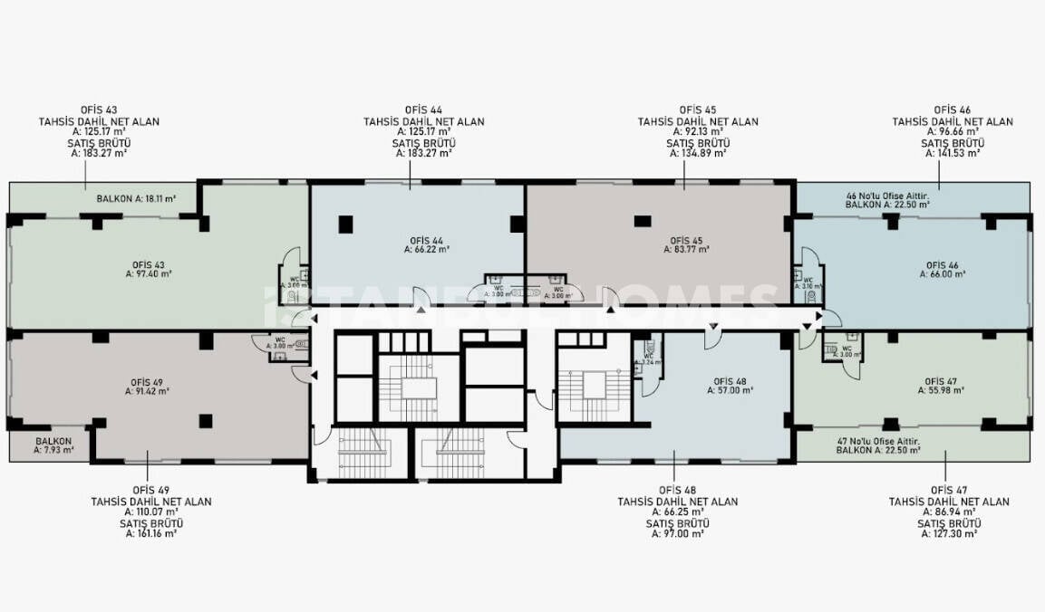 Negozio ad Ataşehir, Turchia, 538 m² - foto 7