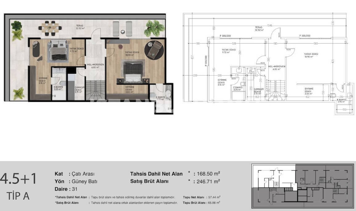 Appartamenti ad Ataşehir, Turchia, 226 m² - foto 11