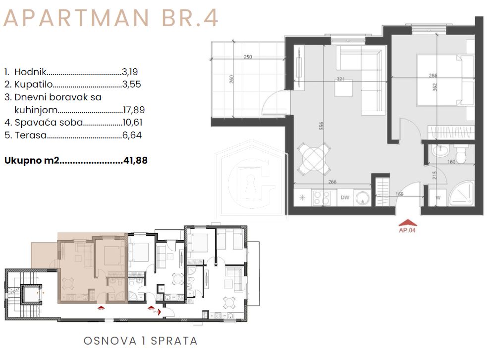 Appartamenti a Becici, Montenegro, 34 m² - foto 2