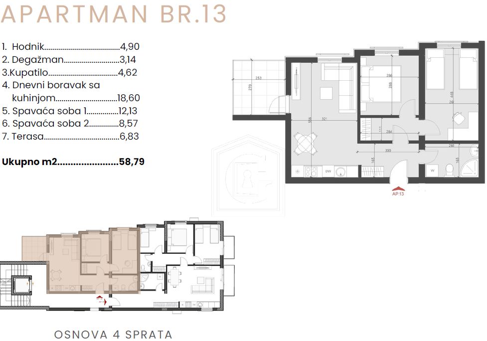 Appartamenti a Becici, Montenegro, 34 m² - foto 16