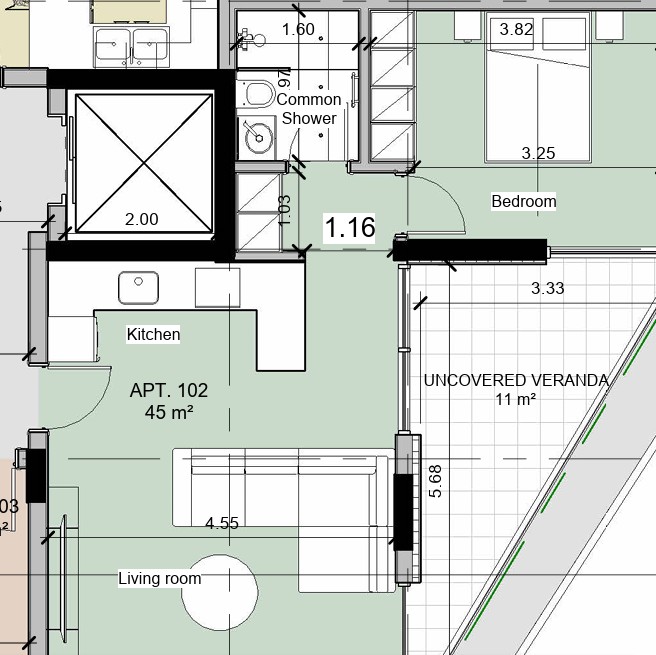 Apartment in Limassol, Zypern, 61 m² - Foto 5