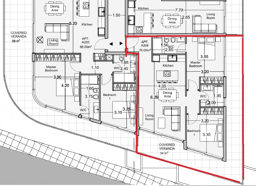 Apartment in Paphos, Cyprus, 63 m² - picture 15