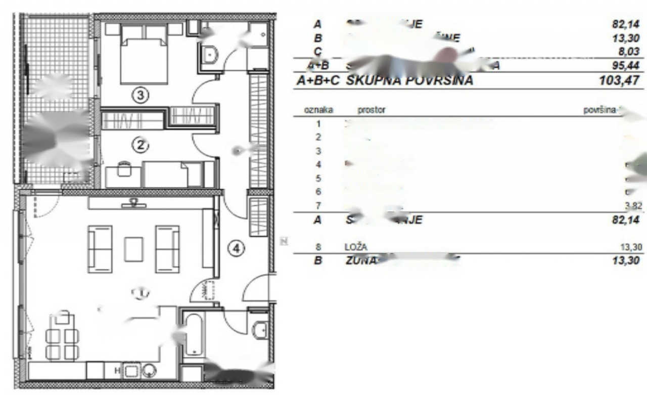 Appartamento a Lubiana, Slovenia, 104 m² - foto 2