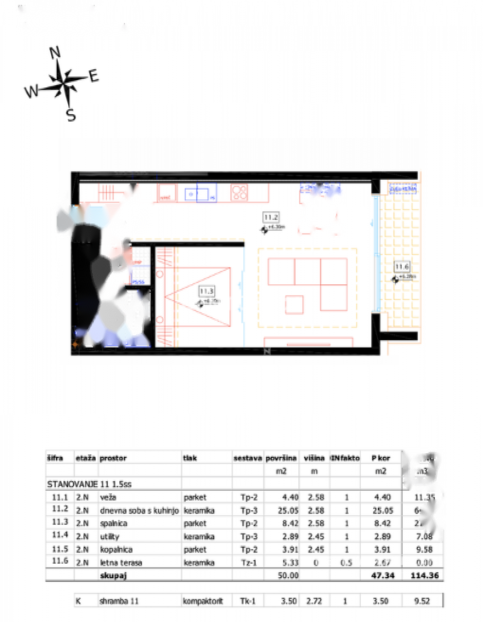 Flat in Ljubljana, Slovenia, 50 m² - picture 2