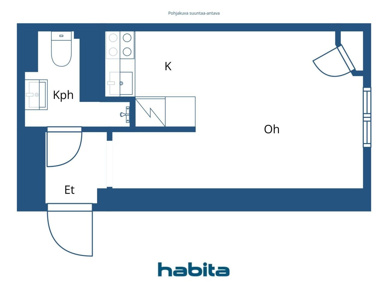 Apartamento en Helsinki, Finlandia, 21.3 m² - imagen 2