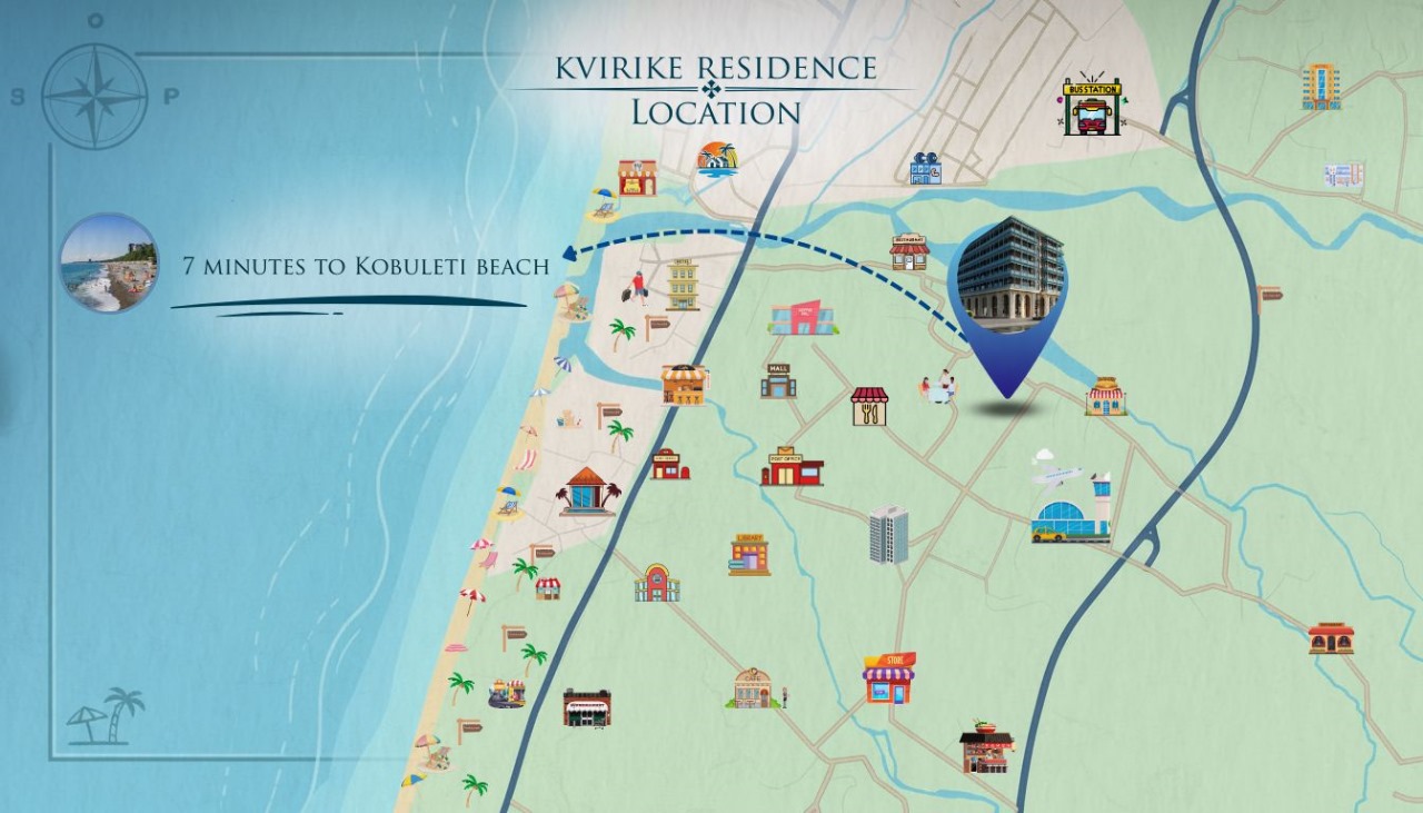 Wohnung in Batumi, Georgien, 31 m² - Foto 4