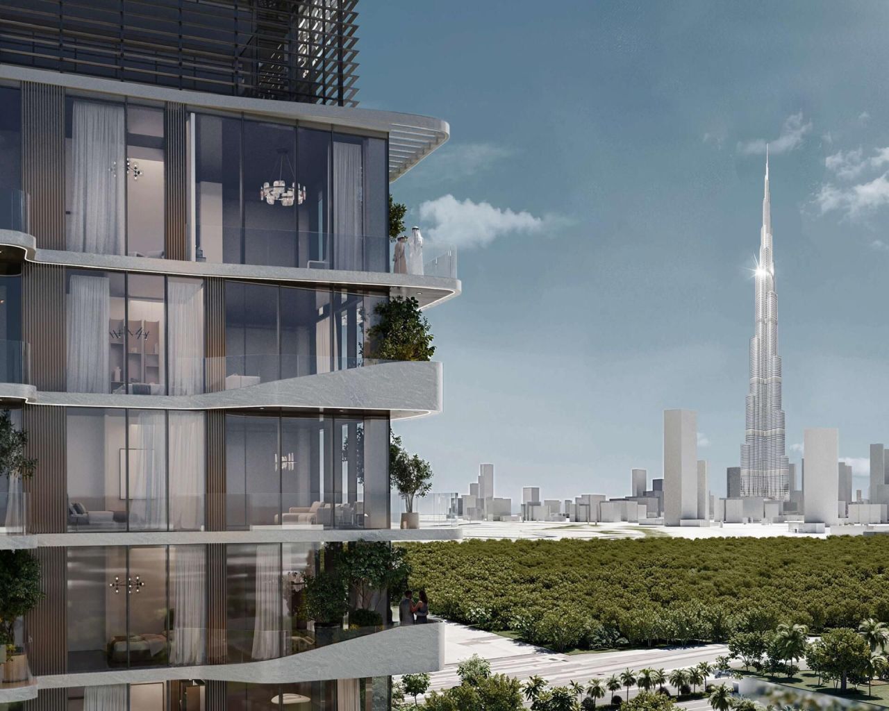 Wohnung in Dubai, VAE, 80 m² - Foto 1