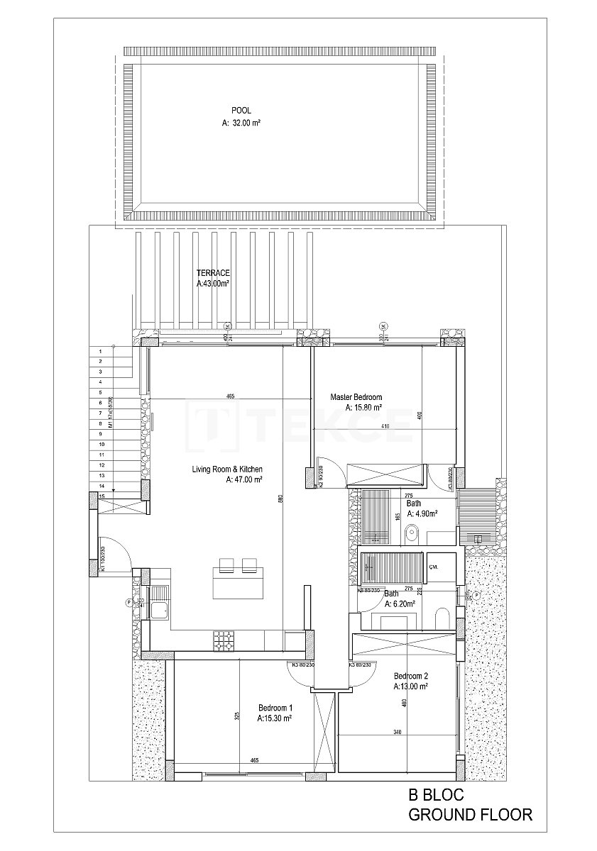 Bungalow a Kyrenia, Cipro, 270 m² - foto 18