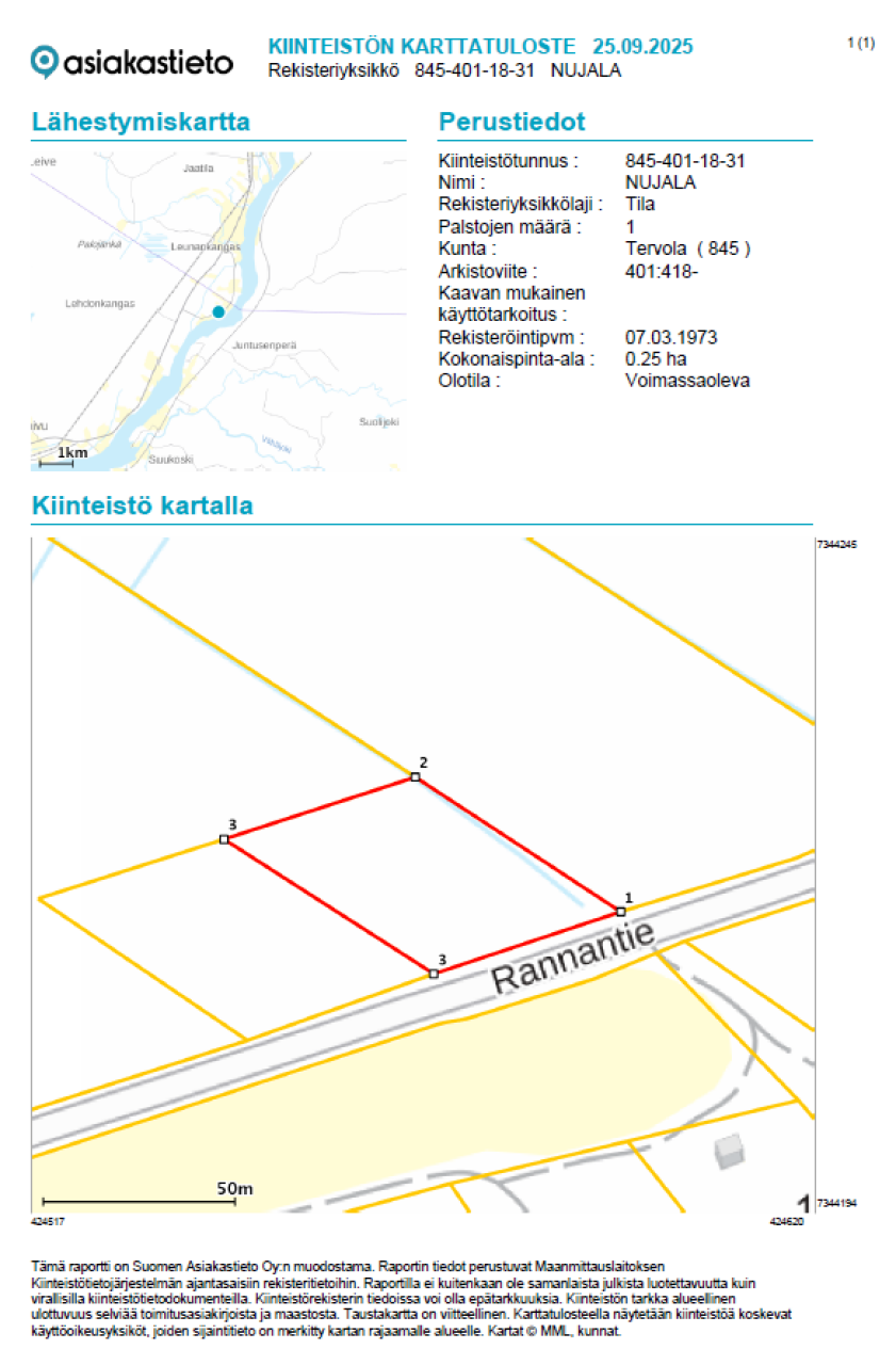 Terreno Tervola, Finlandia, 2 500 m2 - foto 7