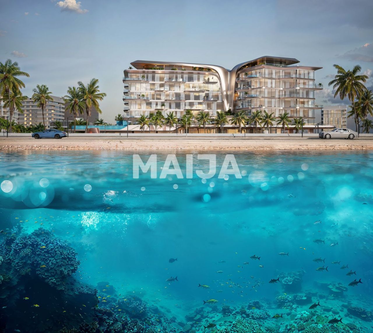 Appartamenti a Dubai, EAU, 43 m² - foto 1