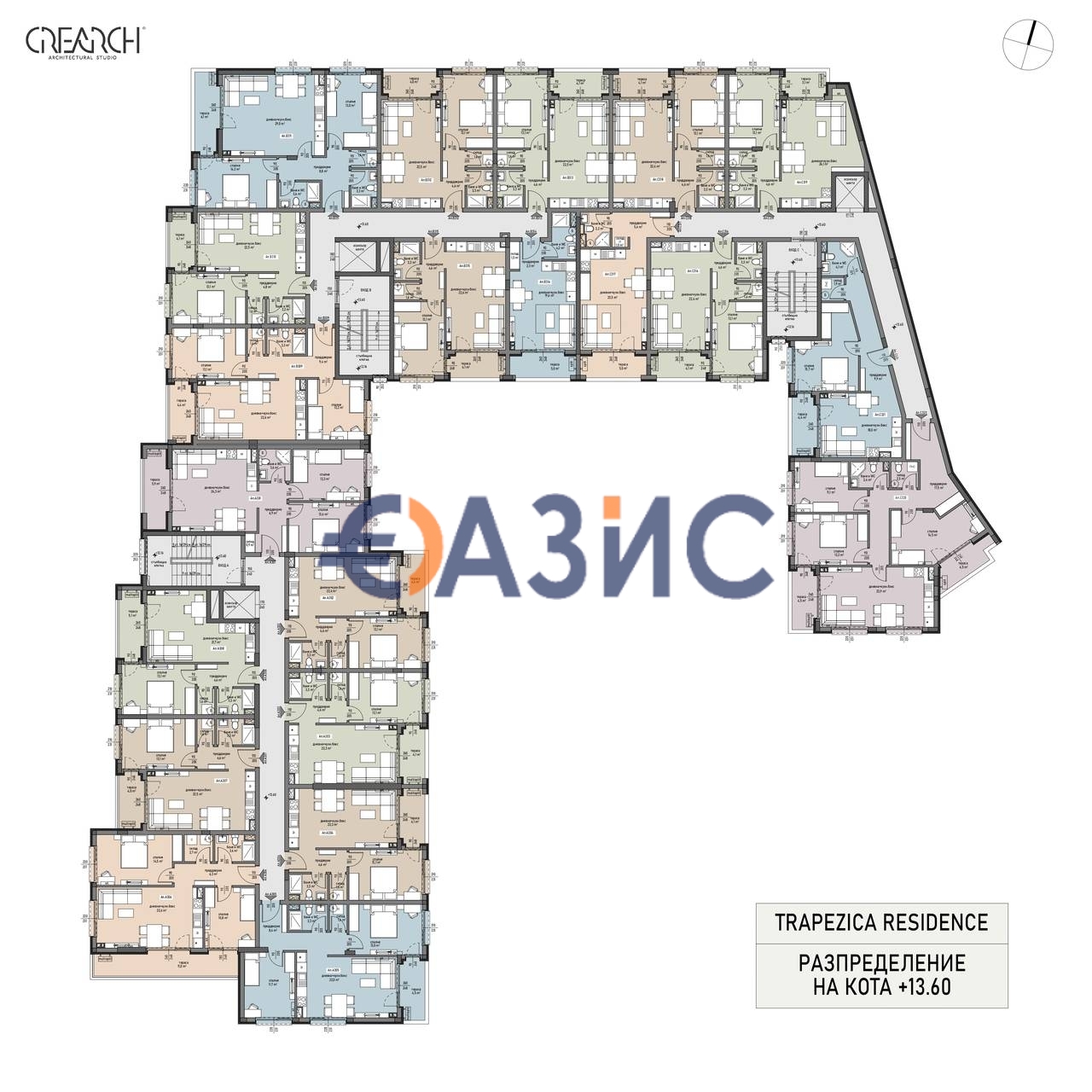 Apartment in Burgas, Bulgarien, 45 m² - Foto 19