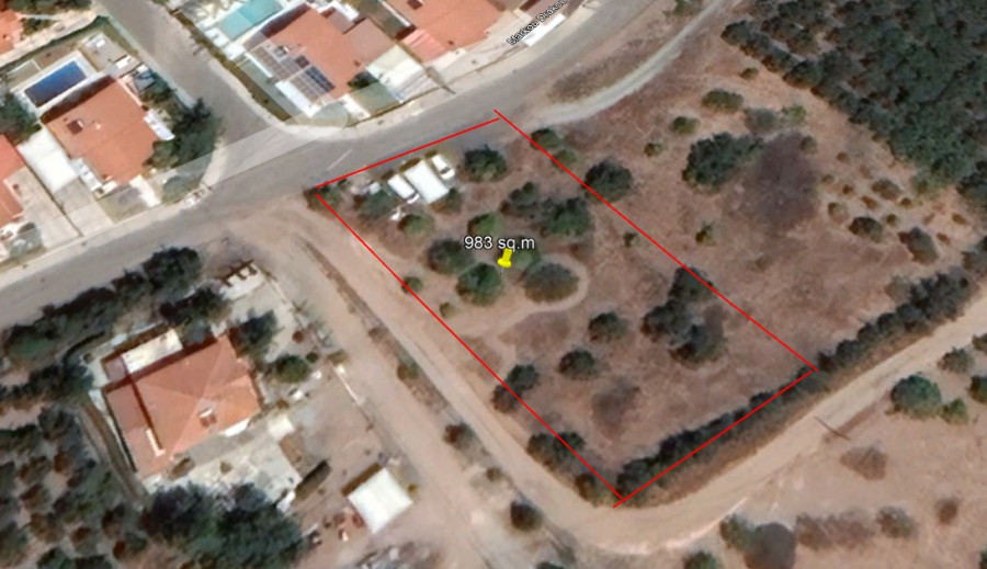 Terrain à Limassol, Chypre, 983 m² - image 1