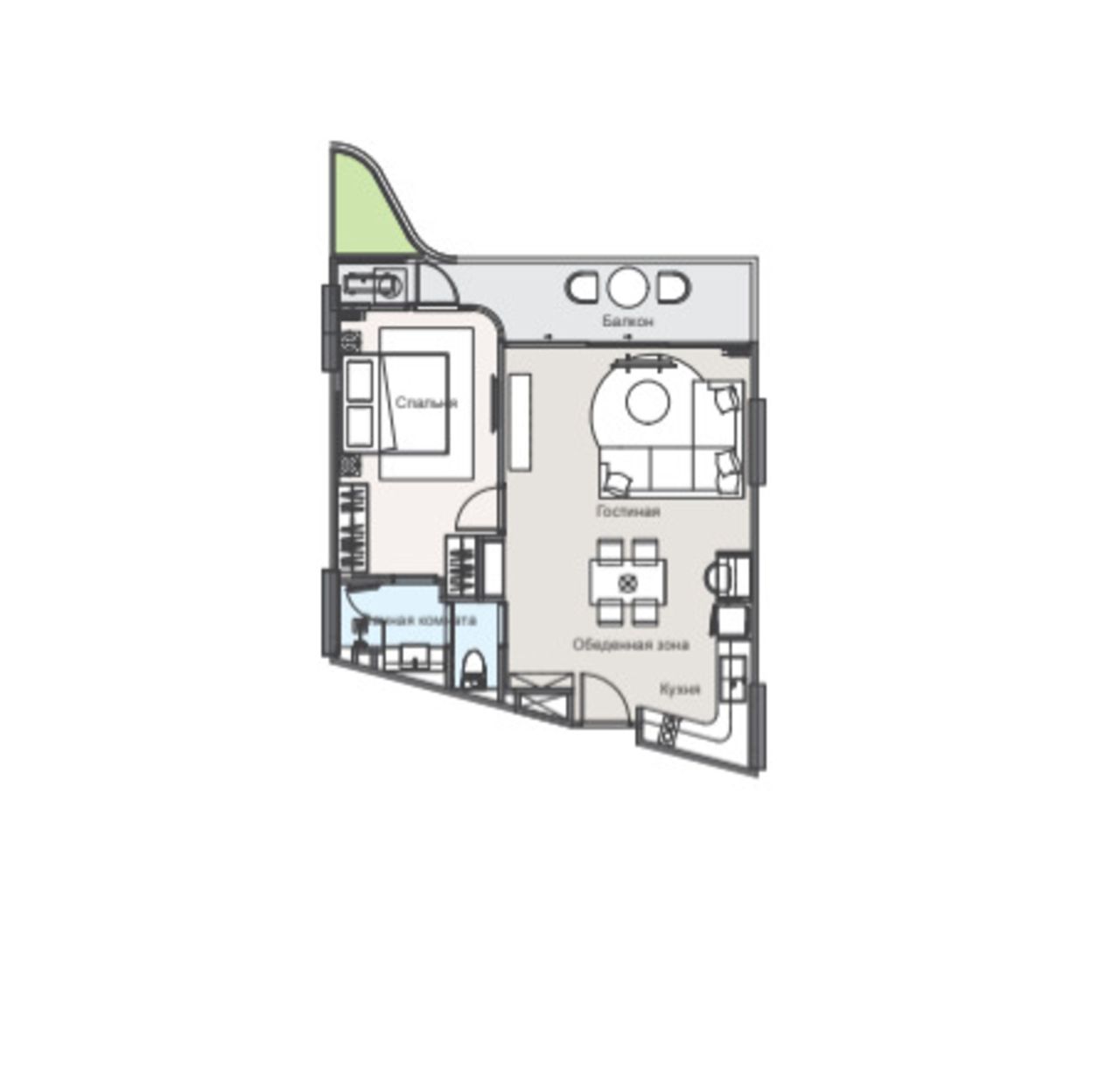 Appartamenti a Phuket, Thailandia, 67 m² - foto 3