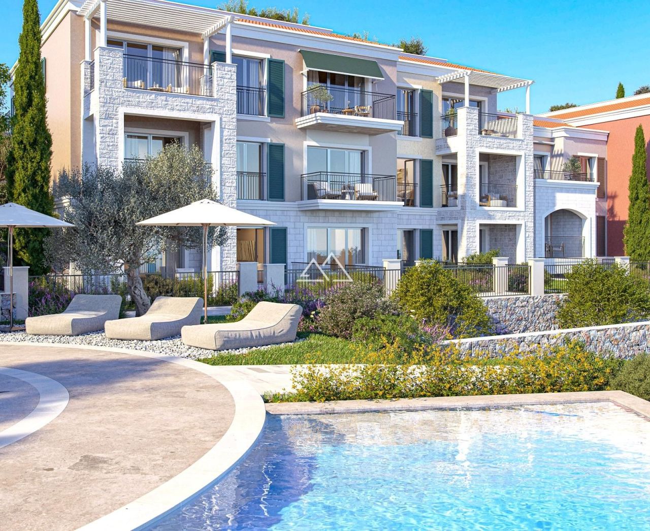 Apartment in Halbinsel Luštica, Montenegro, 38 m² - Foto 1