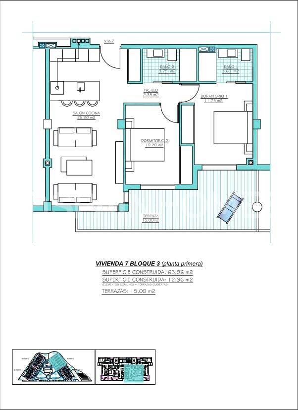 Penthouse in Torre-Pacheco, Spain, 67 m² - picture 17